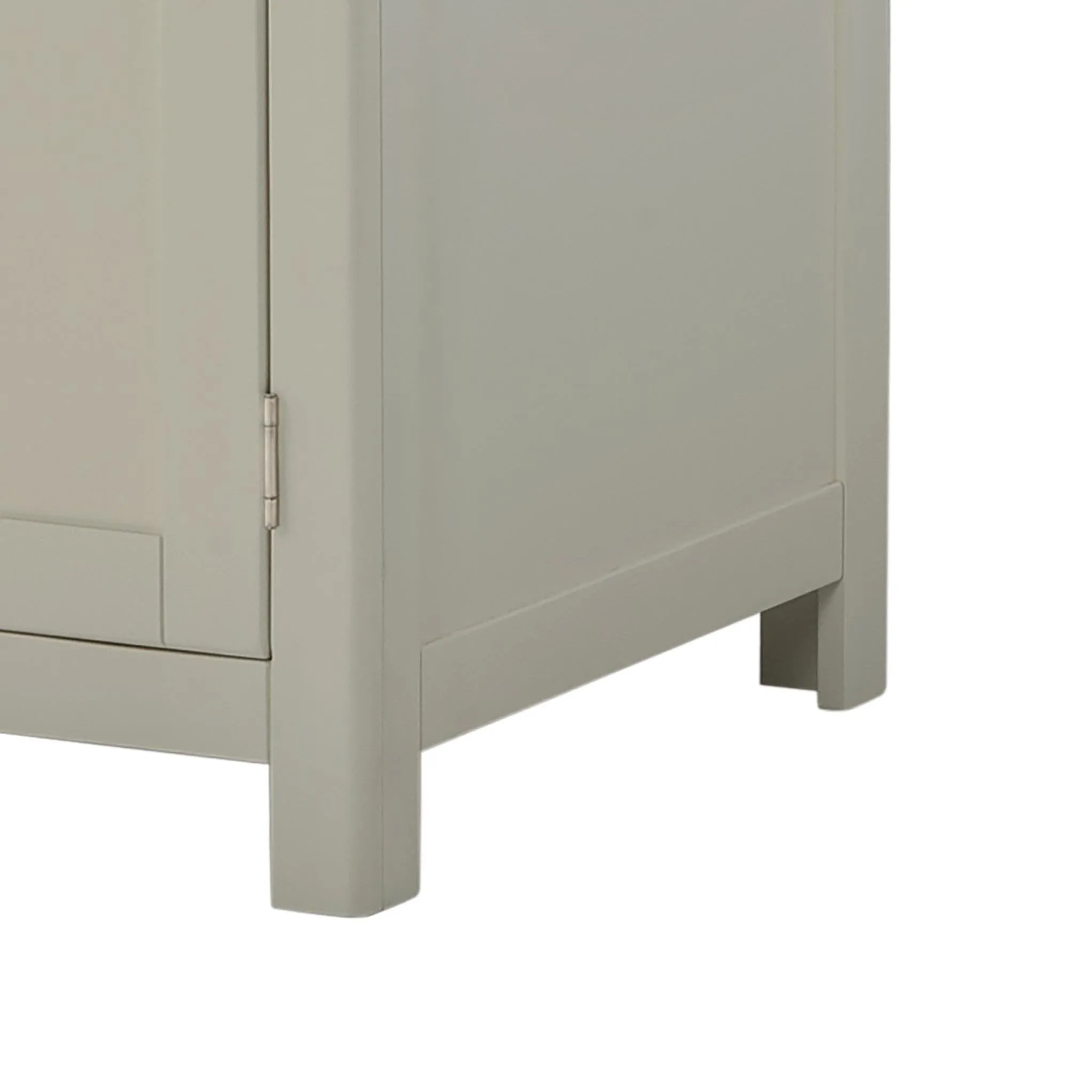 Padstow Grey All-Hanging Double Wardrobe