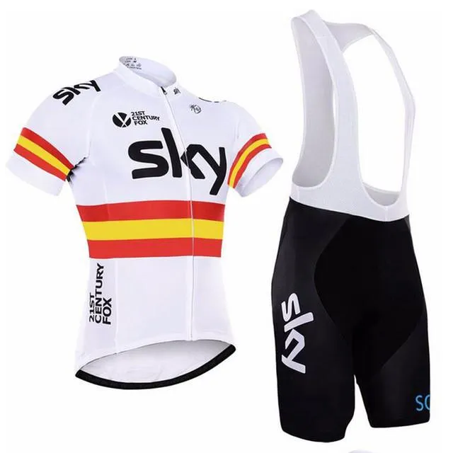 Professional Team Sky Jersey sets 2017 Model