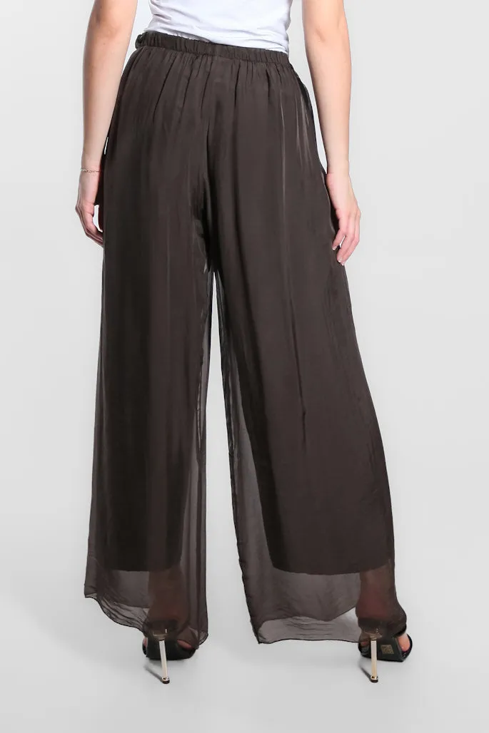 Roxy Silk Straight Leg Pant (PL212)