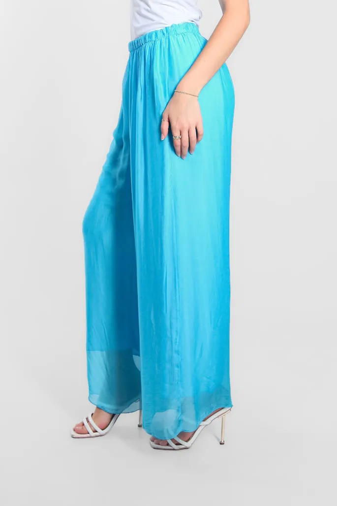 Roxy Silk Straight Leg Pant (PL212)