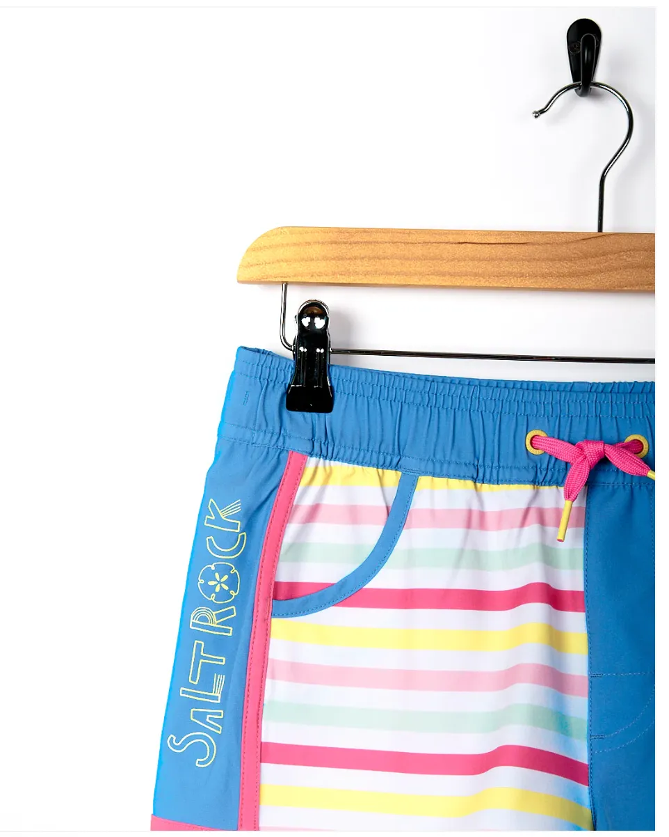 Saltrock Meri - Kids Boardshort - Light Blue