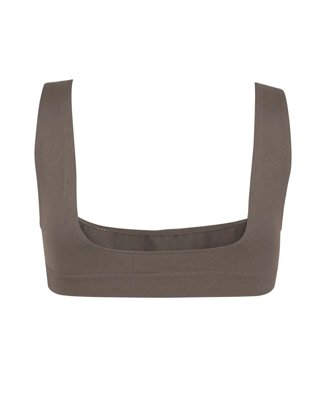 SERENE Bikini Bra Top | Muddy Grey