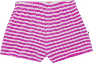 Signe Shorts | Purple Shell Stripe