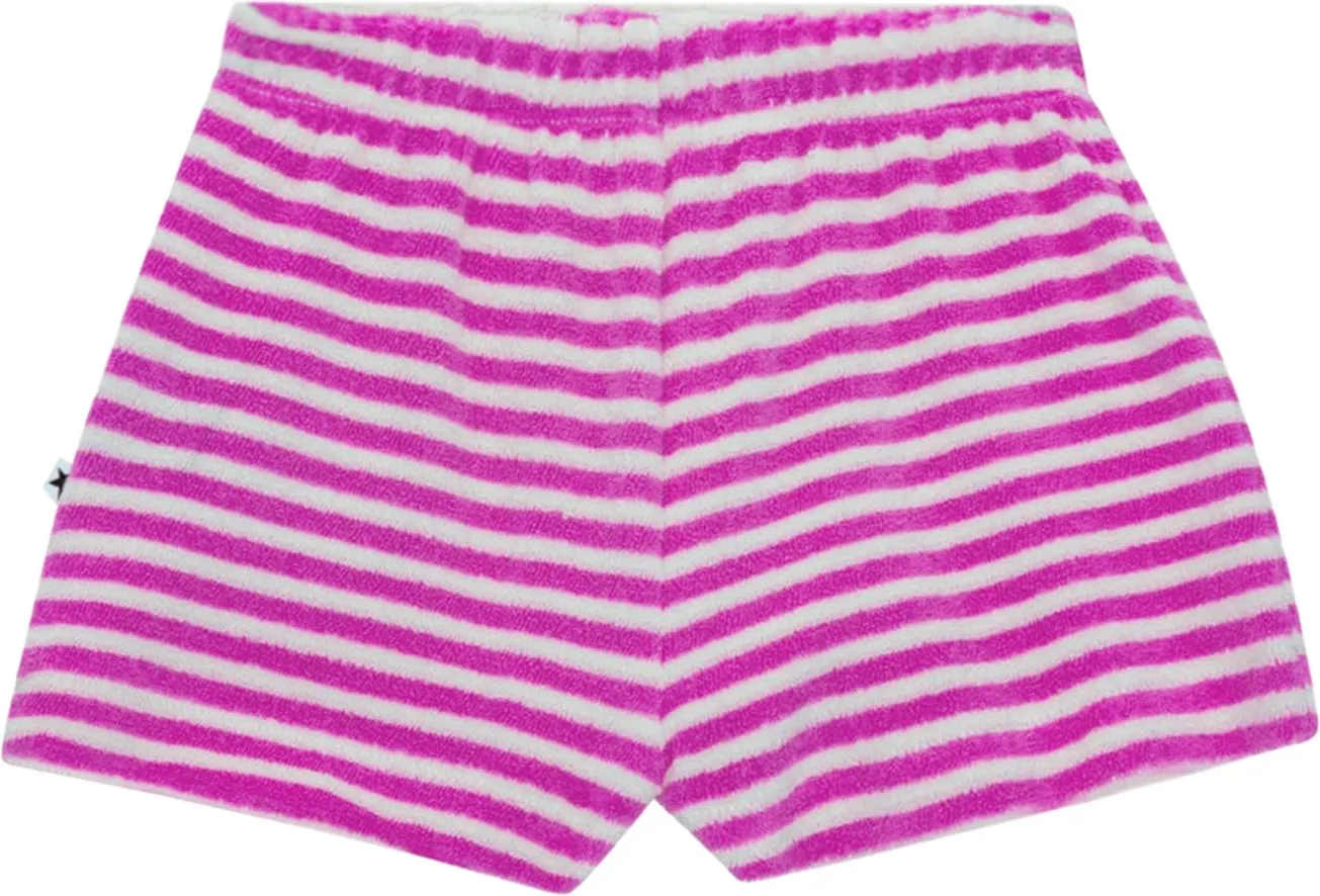 Signe Shorts | Purple Shell Stripe