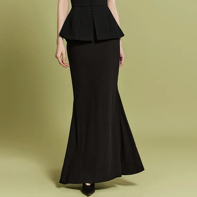 SK9155 Mermaid Maxi Skirt