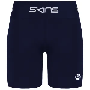 Skins Series-1 Womens Navy Compression Shorts