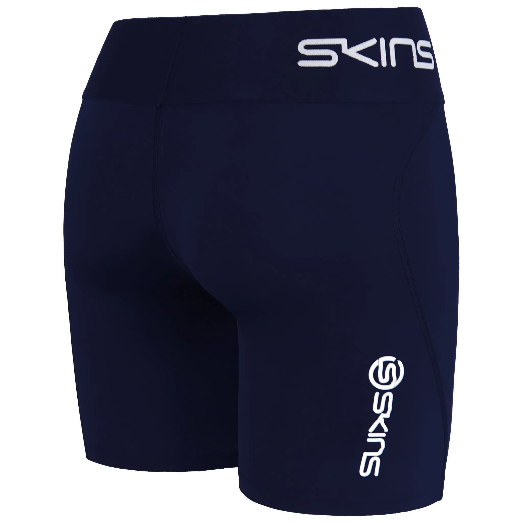 Skins Series-1 Womens Navy Compression Shorts