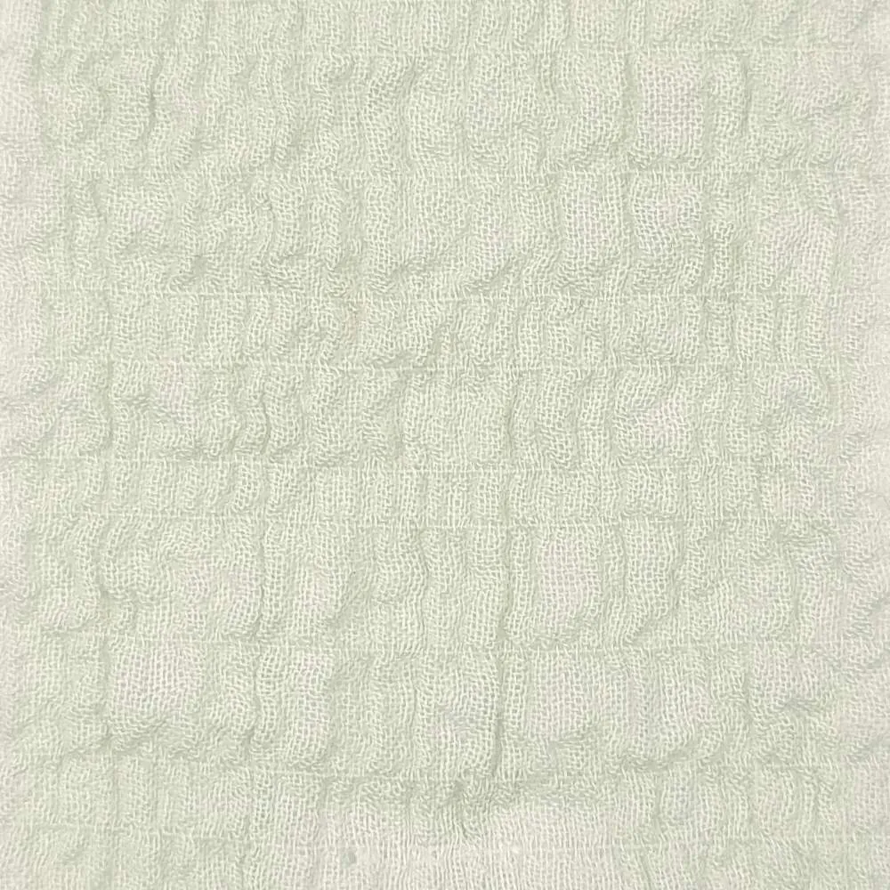 Solid Yoryu Pleated Cotton Spandex Woven Fabric - FAB1534