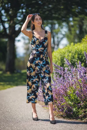 Stella Strech Floral Jumpsuit