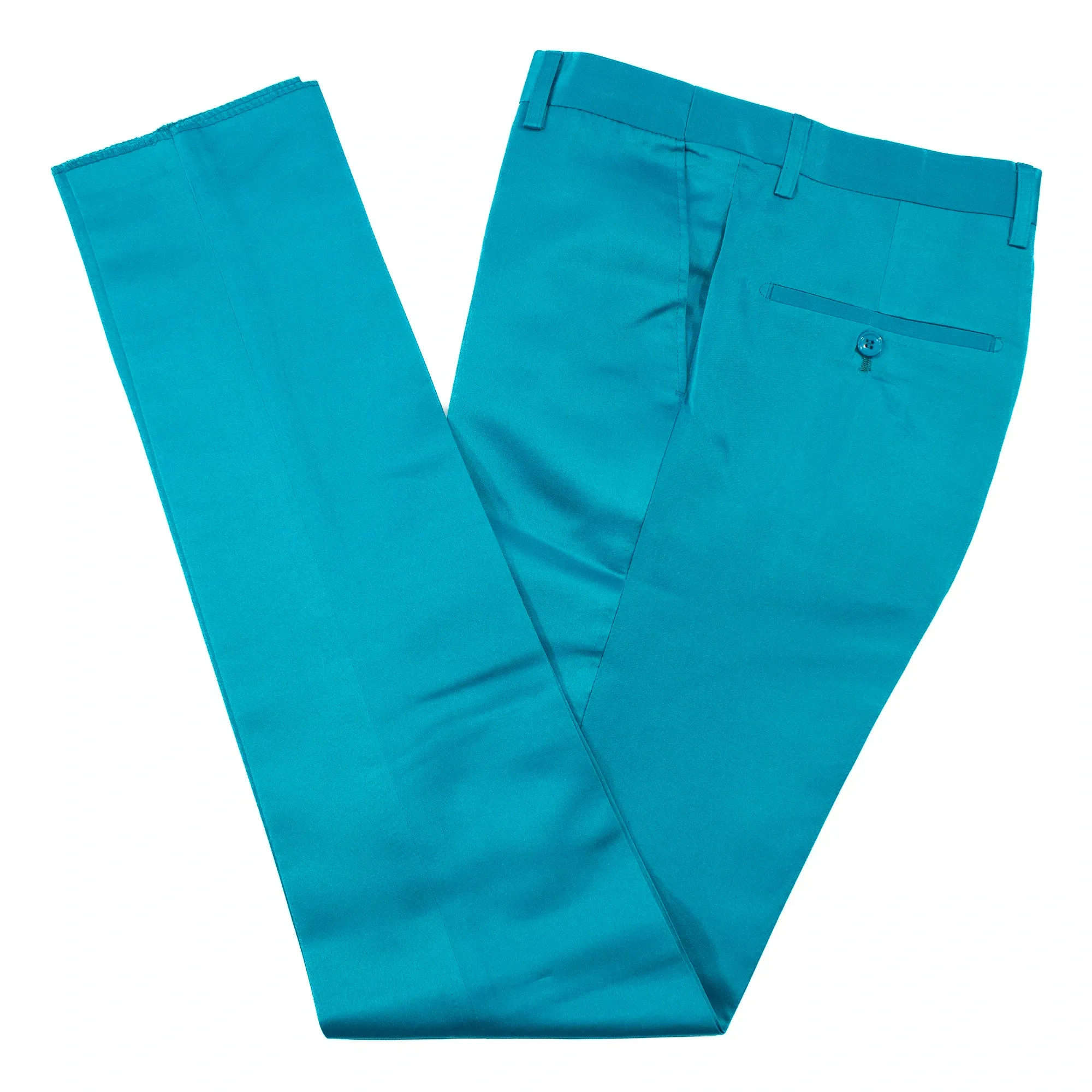 Teal 4-way Stretch Dress Pants