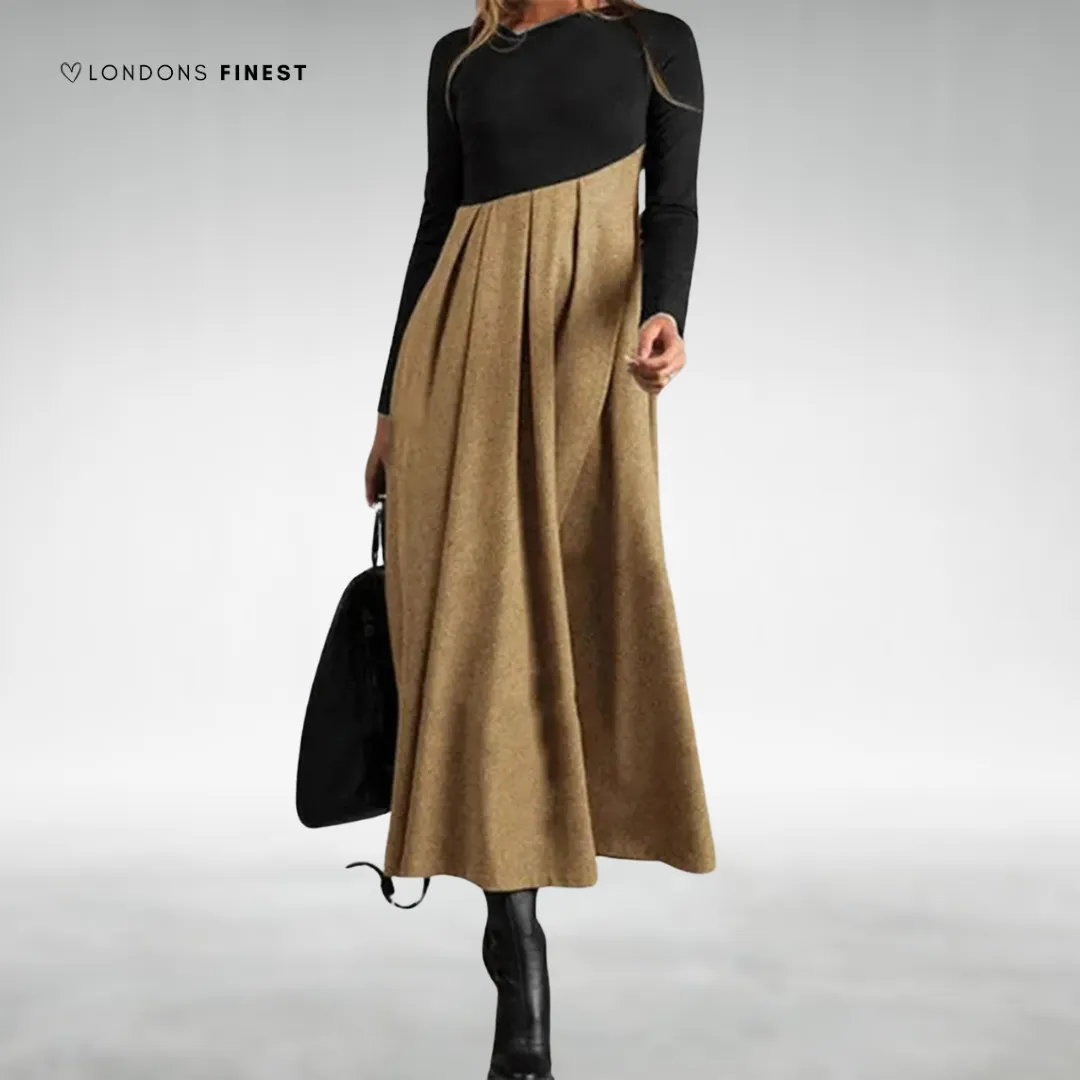 Teri™ Stylish Long-Sleeve Winter Dress