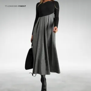 Teri™ Stylish Long-Sleeve Winter Dress