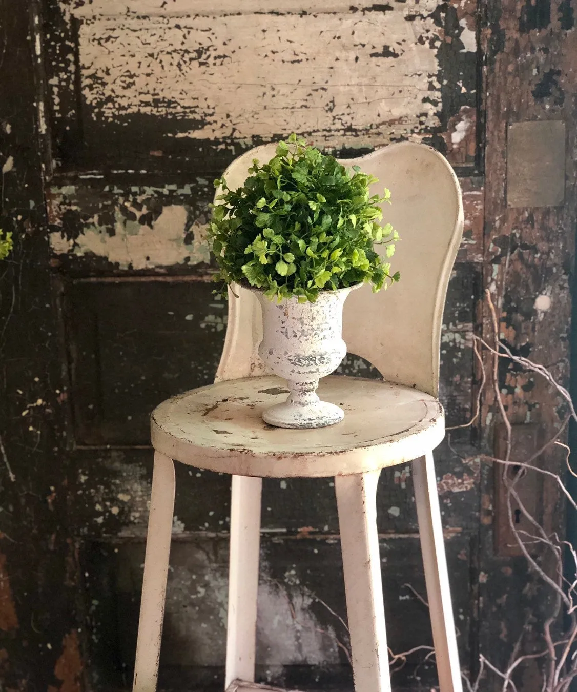 The Josie Maiden Hair Fern Topiary Urn