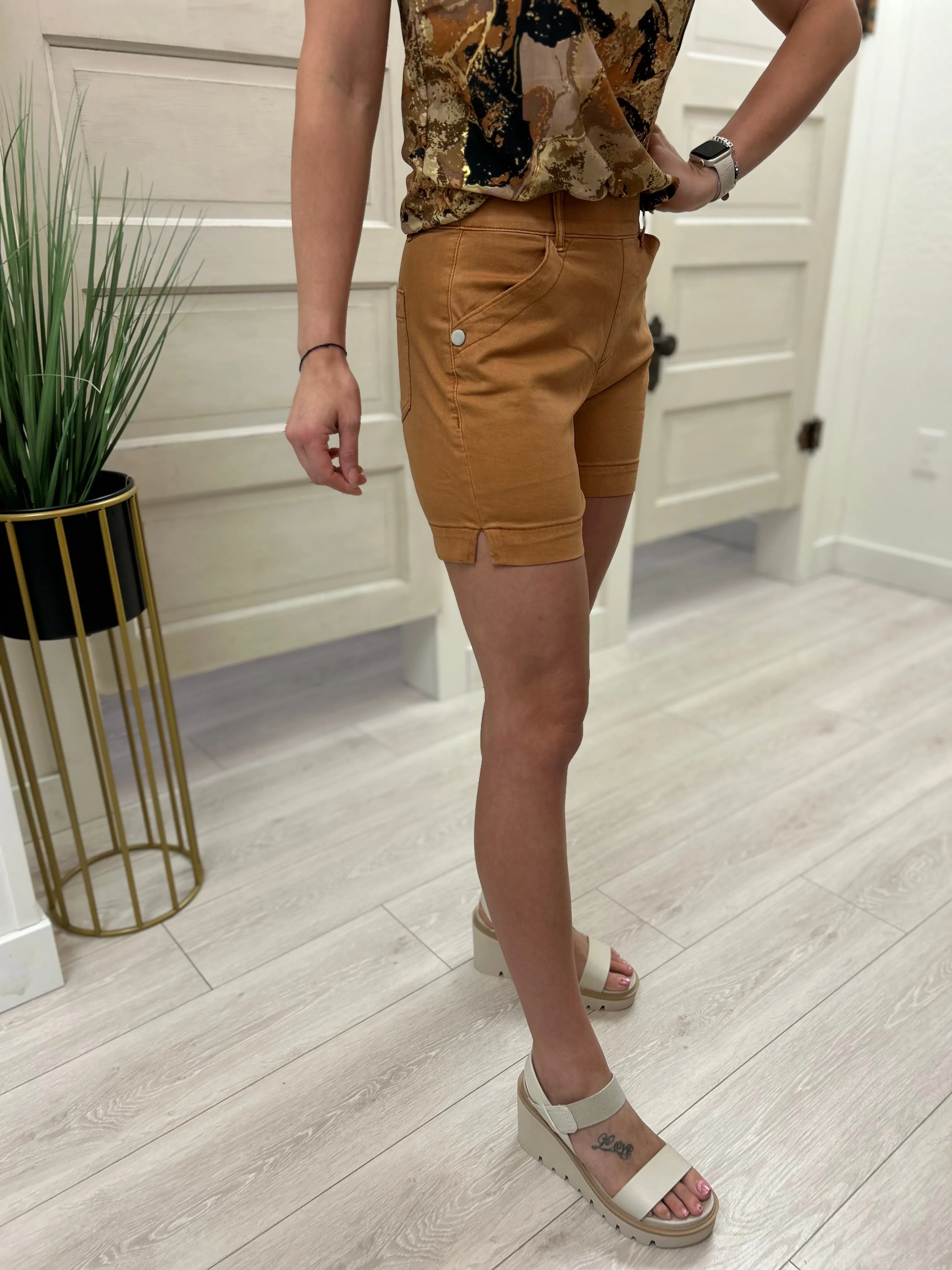 Tribal Camel Shorts