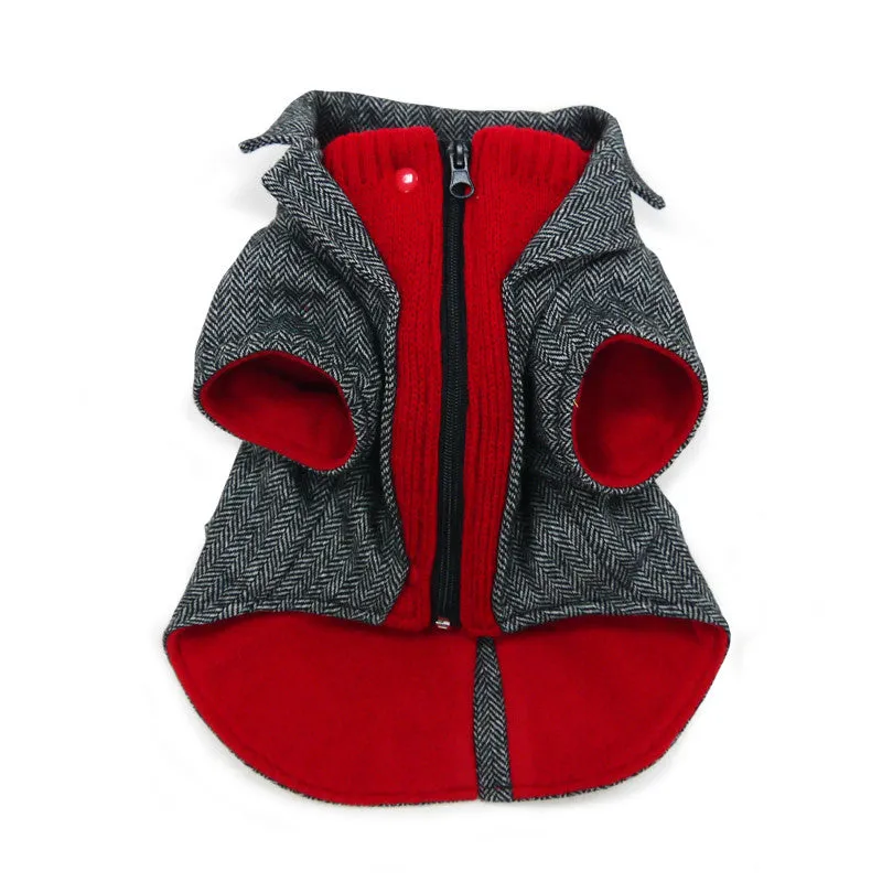 TWEED DOG BLAZER DOG COAT