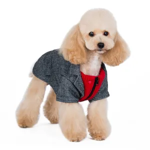 TWEED DOG BLAZER DOG COAT