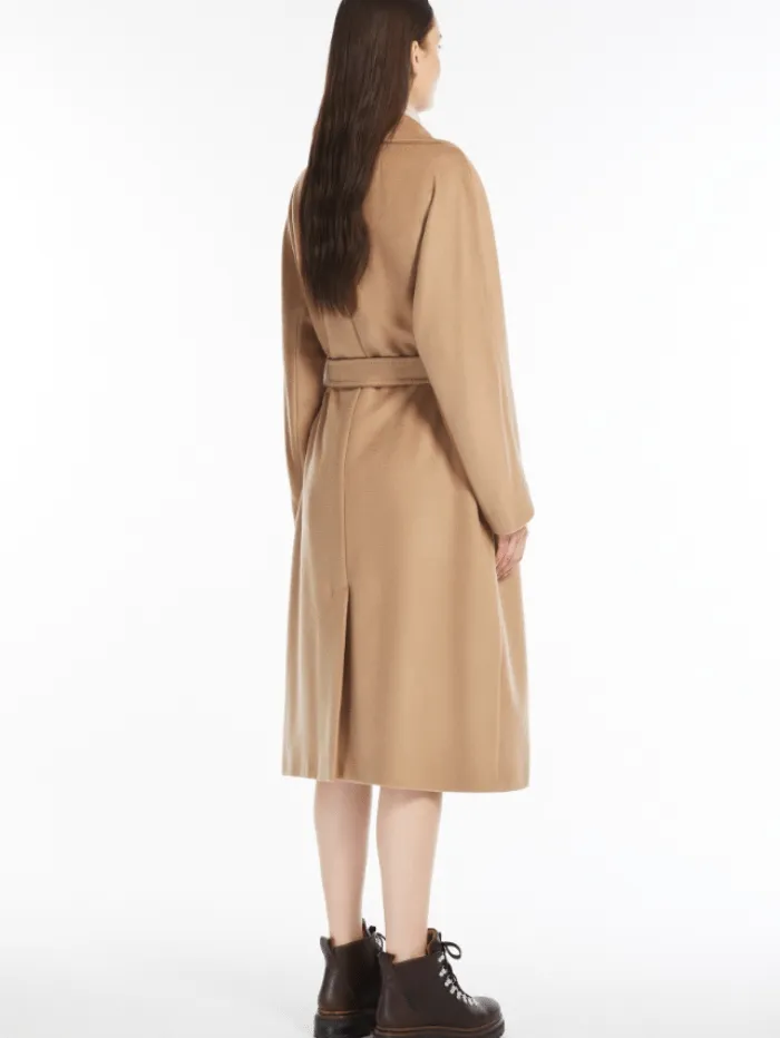 Weekend By Max Mara RESINA Belted Wool Coat In Camel 24250160926 Col 006