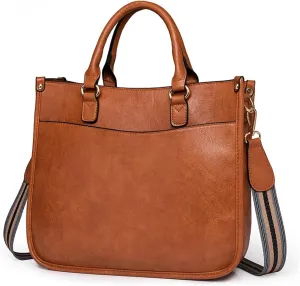 Women Casual Retro Handbag - Stylish Vintage Chic Tote & Crossbody Bag for Ladies