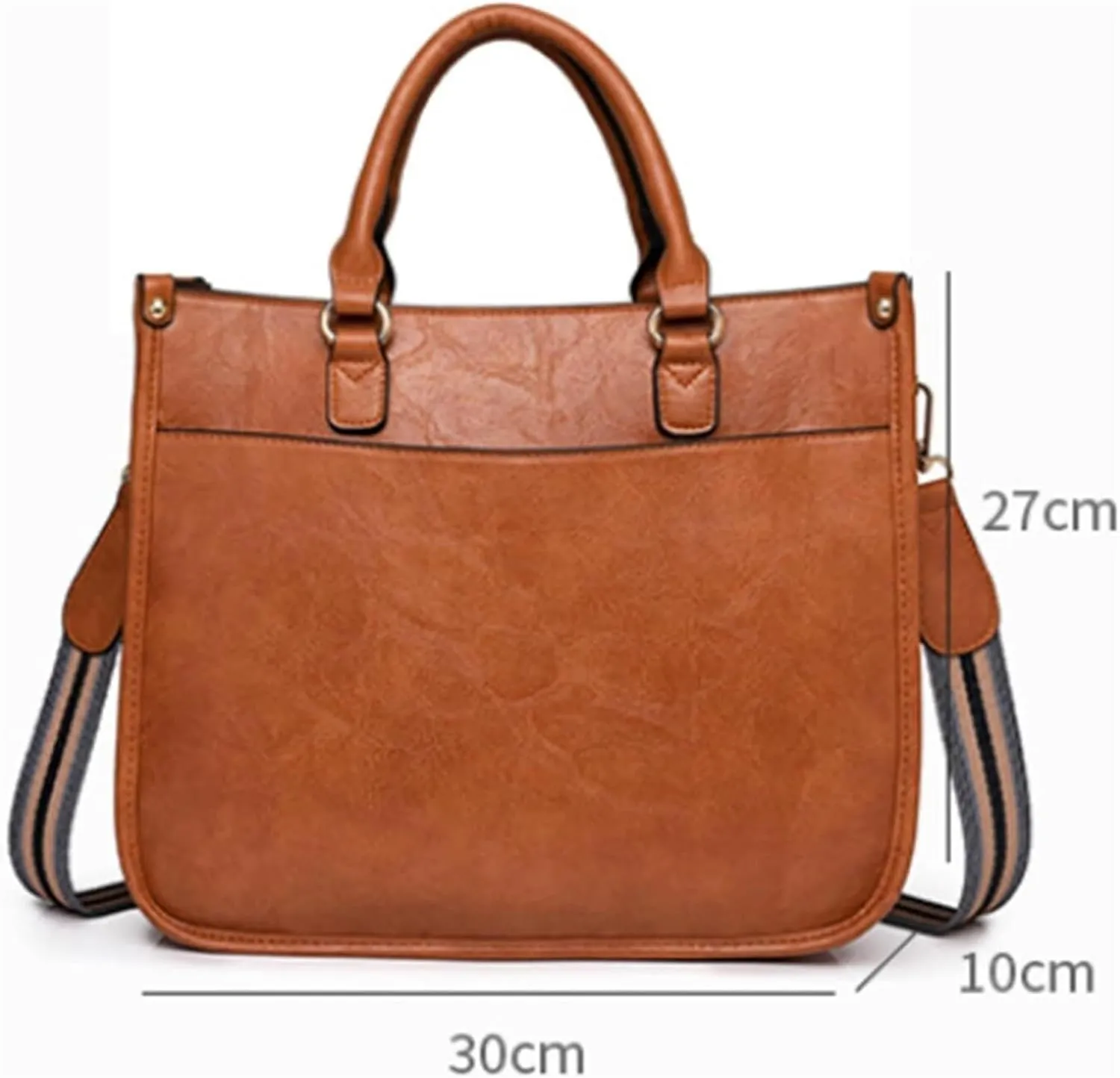 Women Casual Retro Handbag - Stylish Vintage Chic Tote & Crossbody Bag for Ladies