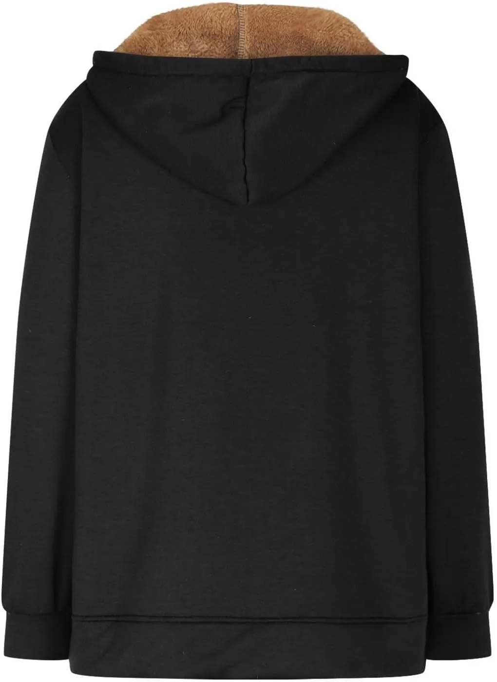 Womens Zip Up Hoodies Fleece Jackets Oversized Sweatshirts Fall Fashion Outfits Sweaters Winter Clothes