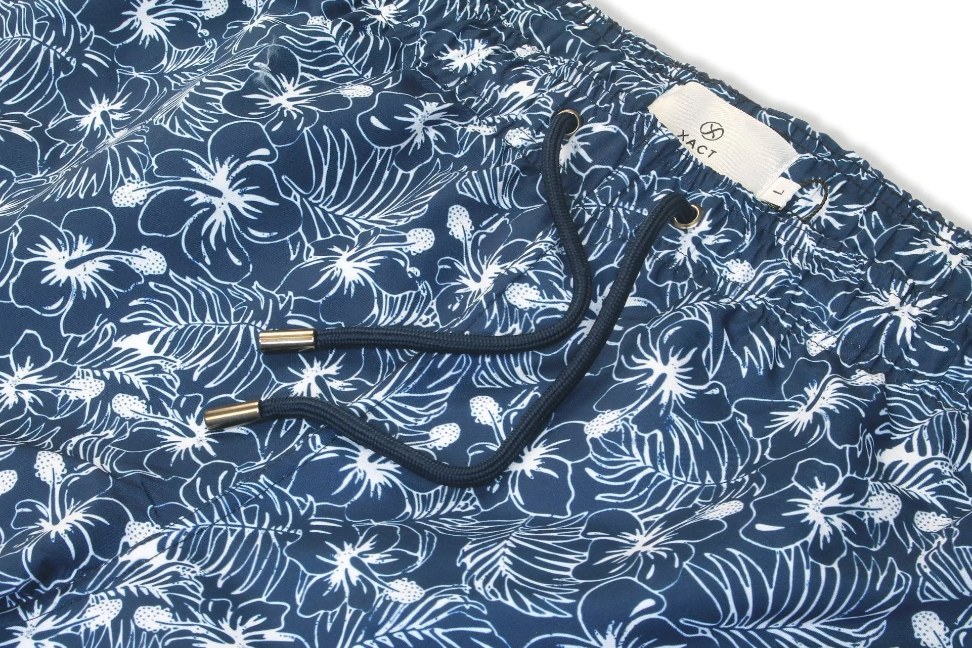 Xact Men's Swim Surfing Board Shorts, Mesh Brief Lining, Quick Dry